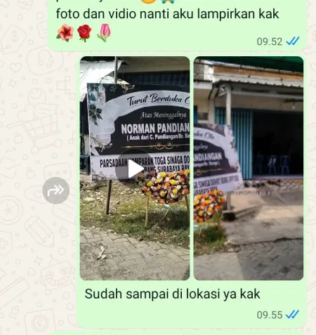 Pengiriman Karangan Bunga Uwung Jaya