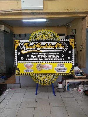 Papan Bunga di Uwung Jaya